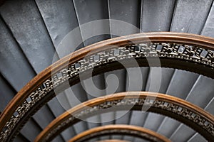 Arrott Building - Half Circular Spiral Marble Staircase - Downtown Pittsburgh, Pennsylvania