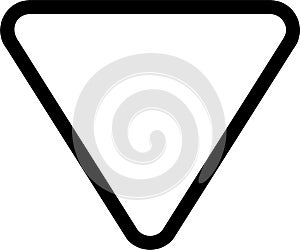 Arrow Bounded Down Vector Icon