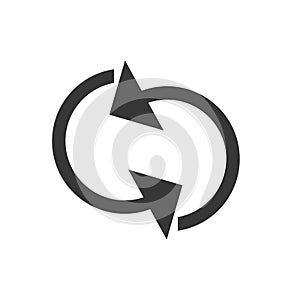 arrow cycle icon design