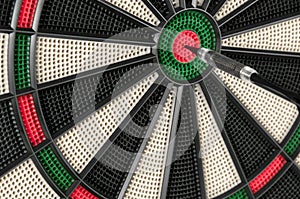 Arrow On Darts Board