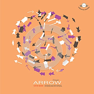 Arrow icon set