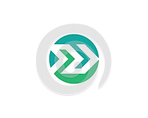 Arrow ilustration logo vector