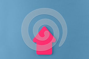 Arrow indicates empty space, place for inscription