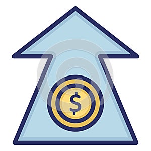 Arrow  Isolated Vector icon which can easily modify or edit