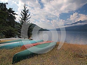 Arrow lake in British Columbia Canada