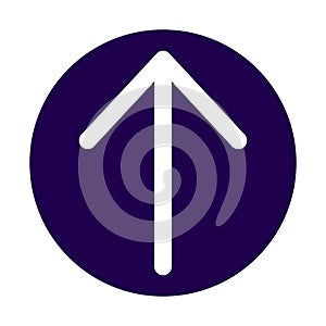 Arrow Line Style vector icon which can easily modify or edit