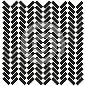 Arrow pattern design. Dynamic zigzag symbol. Black line illustration. Vector texture pattern