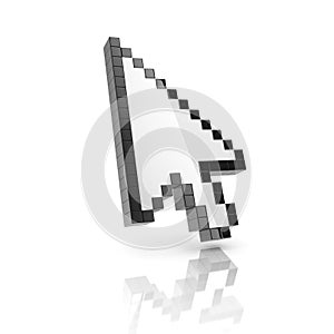Arrow pointer - cursor 3d icon