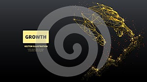 Arrow up and touch lp GD