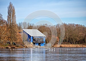 Arrow Valley Country Park Visitors Centre, Redditch, England.