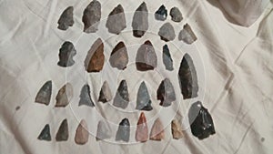 Arrowheads tips points native American