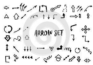 Arrows vector set