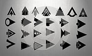 Arrows - Arrow Heads - Completely Editable