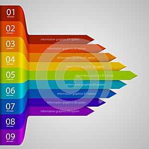 Arrows business growth rainbow