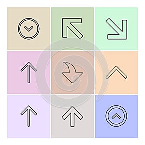 arrows , directions , pointer , arrow , user interface , pointer