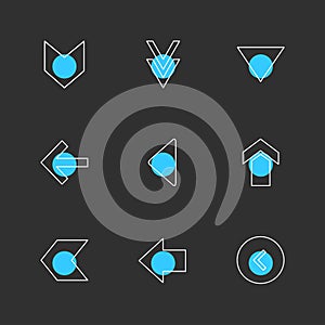 arrows , directions , pointer , arrow , user interface , pointer