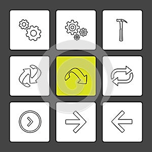 arrows , directions , pointer , arrow , user interface , pointer