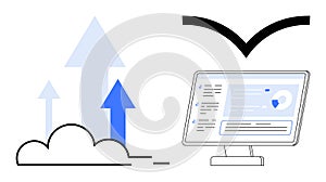 Data Growth and Progress Visualization with Cloud and Analytics Dashboard