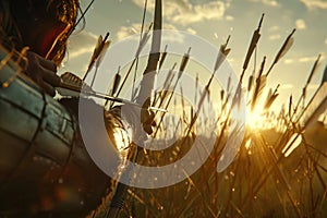 Arrows fly wide missing the target The archers aim is off and the attack is a failure