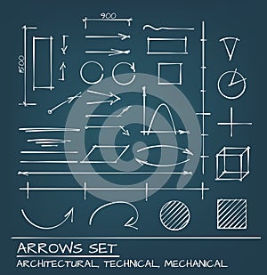 Arrows Hand Drawn Set