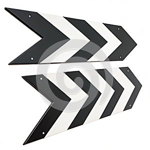 Arrows right pointer on white background