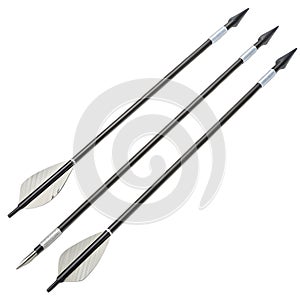 Arrows Right Pointer isolated on white background photo