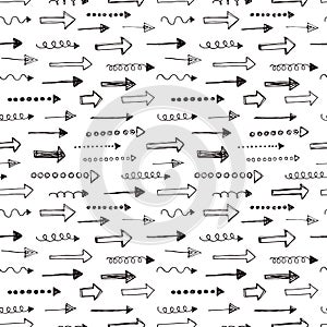 Arrows seamless pattern