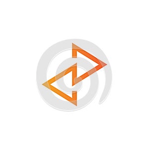 Arrows vector illustration icon