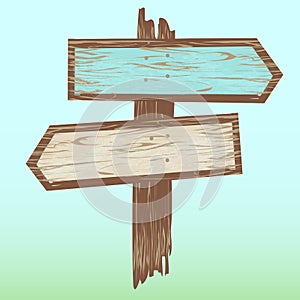 Arrows Wooden Sign