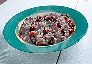 Arroz con Frijoles Negro