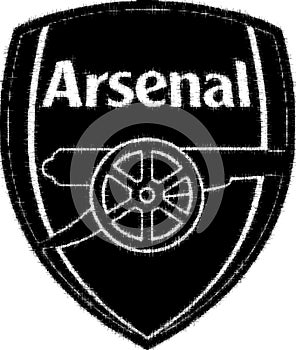 Arsenal logo icon isolated on white