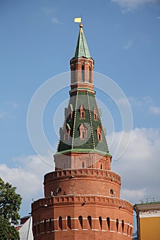 The Arsenal Tower of Moscow Kremlin, Russia