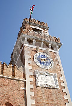 The Arsenal Tower, Venice, Italy photo