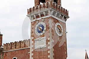 Arsenal of Venice clock tower photo