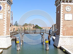 Arsenale in Venice photo