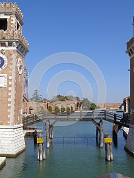 Arsenale in Venice photo