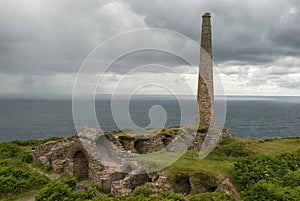 Arsenic Works on the North Coast Of Cornwall