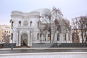 Arseny Morozov`s Mansion, now the house of receptions of the Government of the Russian Federation