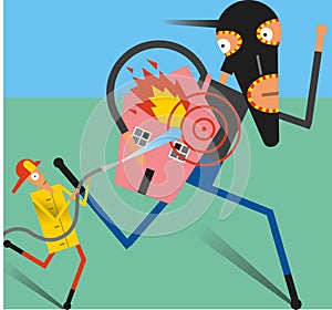 Arsonist firefighter