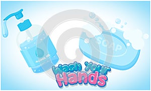 Wash your hands with soap and use hand sanitizer