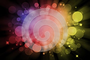 Art abstract multicolored pattern blurred background