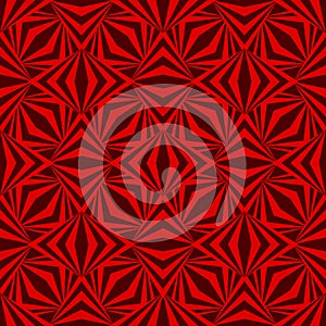 Art abstract geometric dark red romb pattern