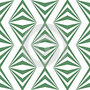 Art abstract geometric light white green pattern