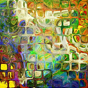 Art abstract rainbow pattern background