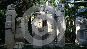 Art in Ann Norton Sculpture Gardens, West Palm Beach, Florida