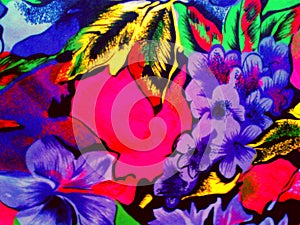 Art callasic flowers colors designe