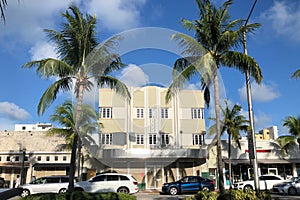 Art Deco building in Miami, Fl
