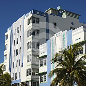 Art deco district of Miami