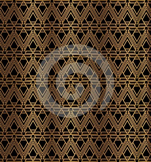 Art Deco Geometric Pattern Design