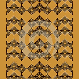 Art deco geometric pattern .vector
